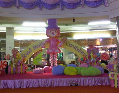Candy Stage design & Mall decoration