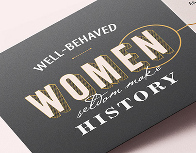 Women's History Month Invitation