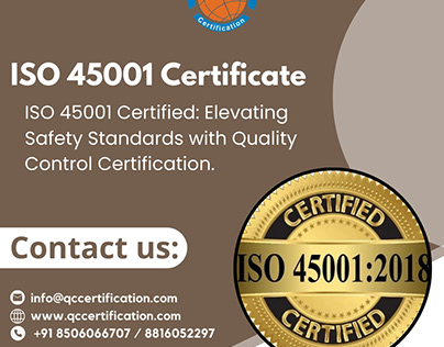 ISO 45001 Certificate | QC Certification