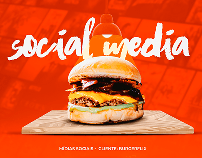 Social media Burger