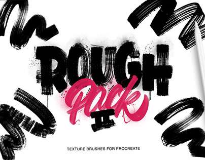 RoughPack 2 Texture Brushes By: Snooze One