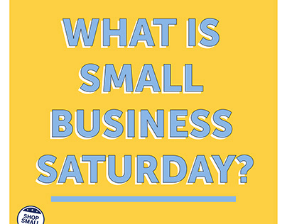 Small Business Saturday Marketing Kit