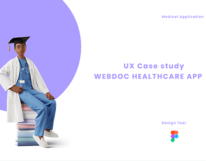UX CASE STUDY - WEBDOC HEALTHCARE APP