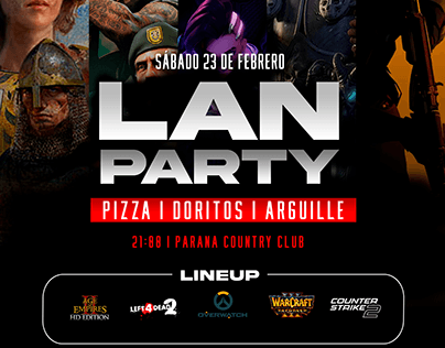 LAN Party Flyer