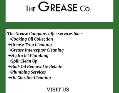 Restaurant Grease Trap Cleaning Services