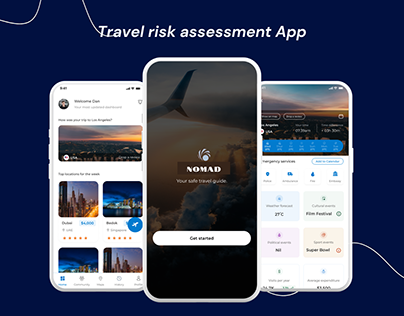 Travel risk assessment app- Nomad