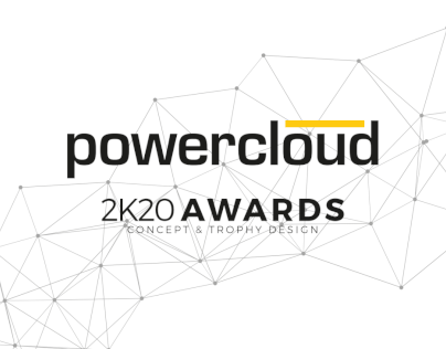 Powercloud 2k20 Awards Concept & Trophy Design