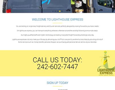 LIGHTHOUSE EXPRESS Website