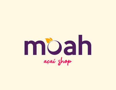 Moah Açaí Shop | Mídias Sociais e Redesign de Logotipo