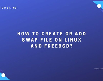 How to create or add swap file on Linux and FreeBSD