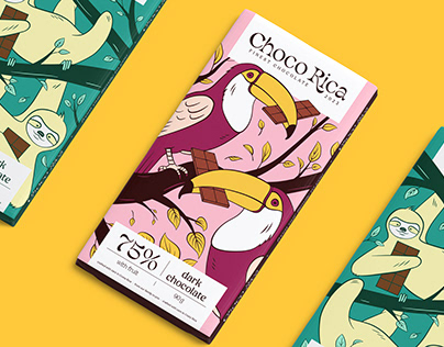 Project thumbnail - Choco Rica - Branding & Packaging