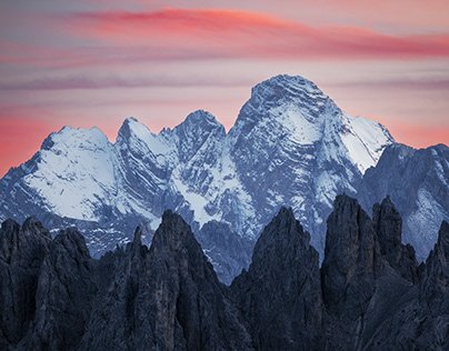 Jagged Peaks of the Dolomites