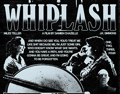 “Whiplash” (2014) Movie Poster 🍿