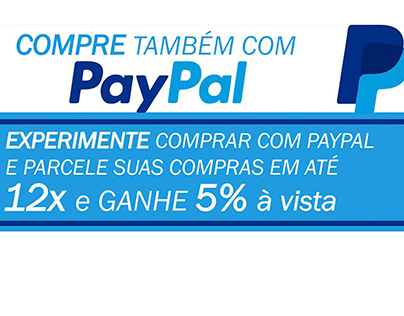 Banner Compra Pelo PayPal Ecommerce
