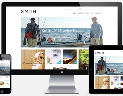 Smith Optics E-commerce Website Redesign