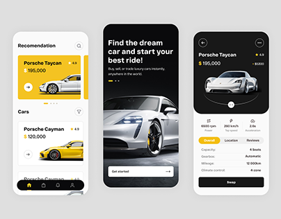 Car Swap - Mobile App Concept