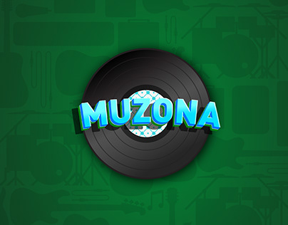 Music channel logo brand book (Muzona)