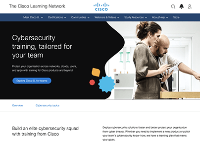 Cisco Learning Network: Cybersecurity page