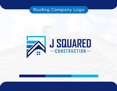 Roofing Company Logo । Construction Logo Branding