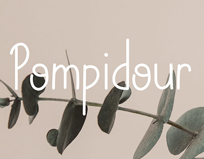 Pompidou | Imperfect Sans Serif Font with Extras