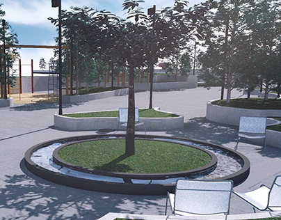 Дизайн-проект парка в г. Анапе