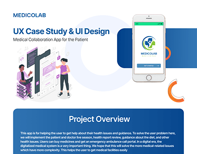 Medicolab App Case Study & UI Design