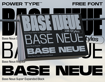 Base Neue - Free Font