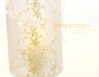Love of Butterfly - Lamp Design 2014