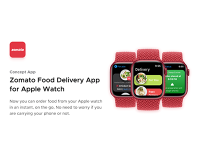 Project thumbnail - Zomato Food Delivery App for Apple Watch