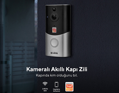 S-Link Smart Doorbell Ecommerce Features & Photoshoots