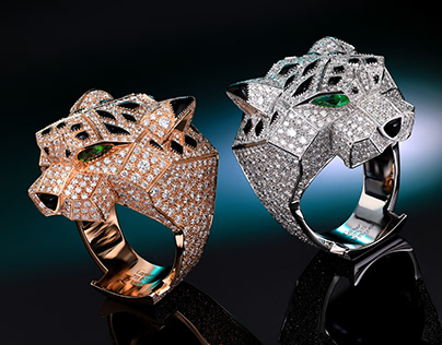 2019 Cartier Leopard Ring Jewelry Photography