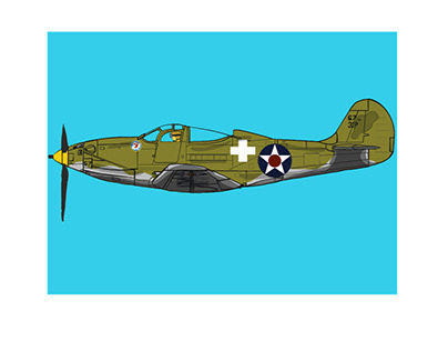 P-39 Pre-War markings patrol