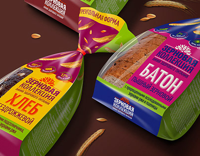 Grain Bread - brand identity and packaging design