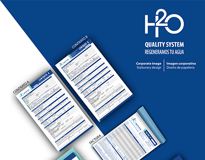 Corporate image / Imagen corporativa H2O Quality System