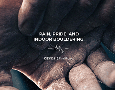 Pain, Pride, and Indoor Bouldering - Photography