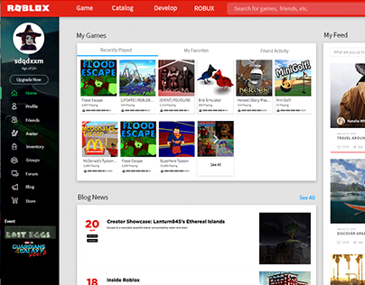 Roblox Projects Photos Videos Logos Illustrations And Branding On Behance - roblox develop site