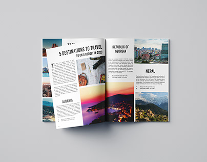 Project thumbnail - Travelling magazine