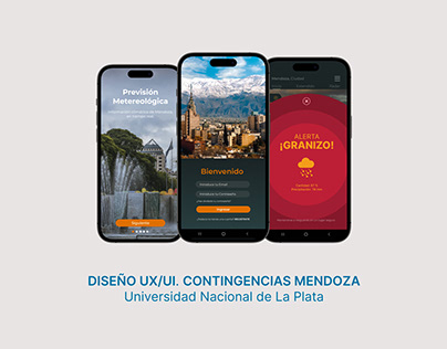 Diseño UX/UI - Contingencias Mendoza - UNLP