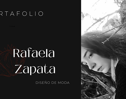 Portafolio diseño de modas Rafaela Zapata