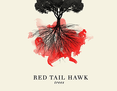 Red Tail Hawk (Trees)