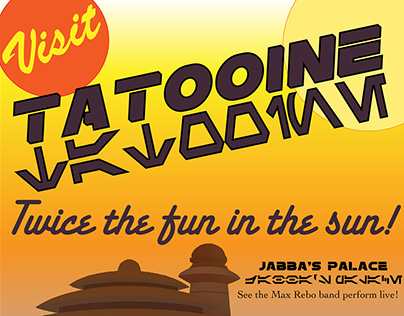 Tatooine Travel Poster