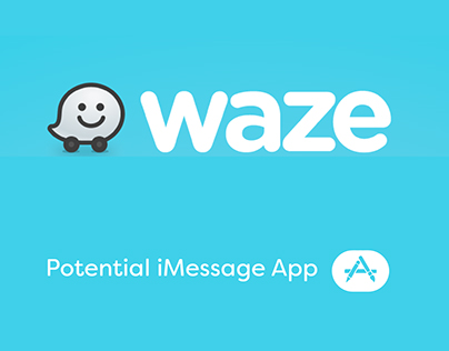 Waze iMessage App ~ A Quick'un