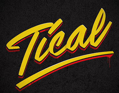 Tical Official - Hand Lettered Graphic Apparel