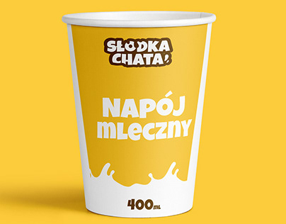 branding lodziarni Słodka Chata