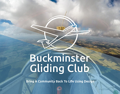 Buckminster Gliding Club Visual Identity