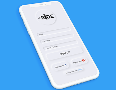 Ride - App UI