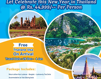 Saga Vacations Pvt.Ltd Flyer Design