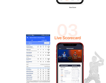 UI - Redesign Live cricket score update iOS app