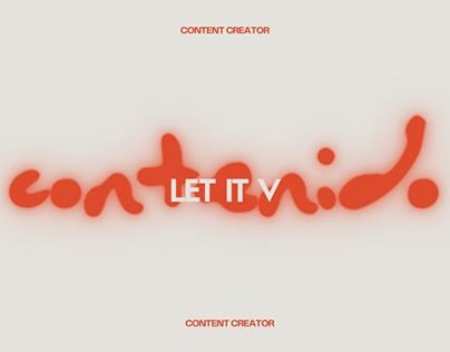 Creación de Contenido - Let It V