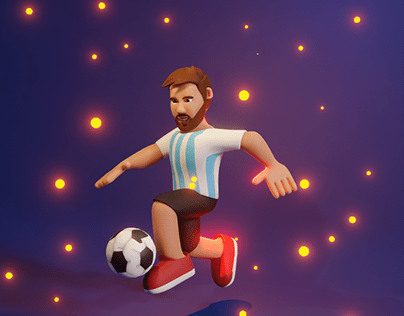 3D Messi Character